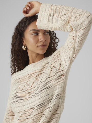 VERO MODA Pullover 'LAMAR' in Beige