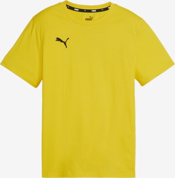 PUMA Performance Shirt in Yellow: front