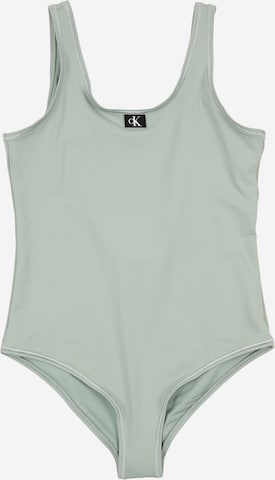 Calvin Klein Swimwear Badedragt i grå: forside