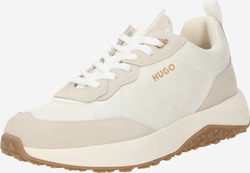 HUGO Red Sneakers 'Kane' in Beige: front