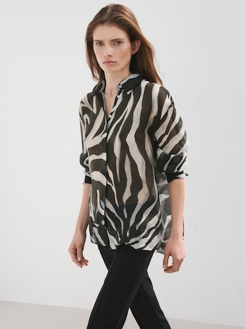 MANGO Blouse 'SALOME' in Black: front