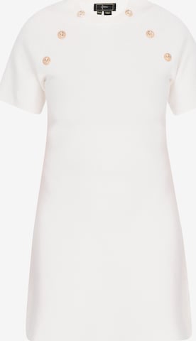 faina Mekko värissä valkoinen: etupuoli