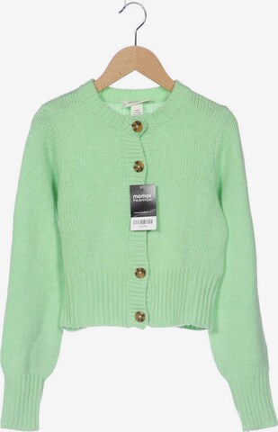 Monki Sweater & Cardigan in XXS in Green: front