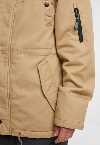 Parka mi-saison 'Fish Tail' Brandit en marron