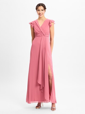 Marie Lund Evening dress in Pink: front