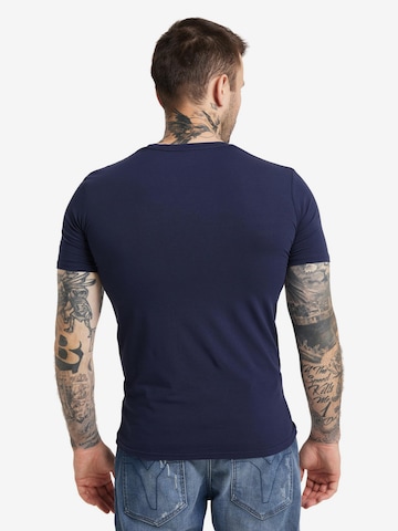 Carlo Colucci Shirt in Blau