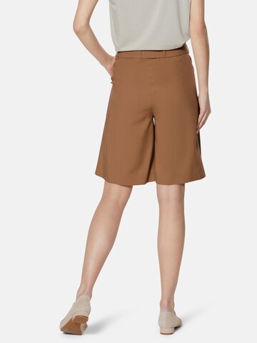 MADELEINE Loosefit Bundfaltenhose in Braun
