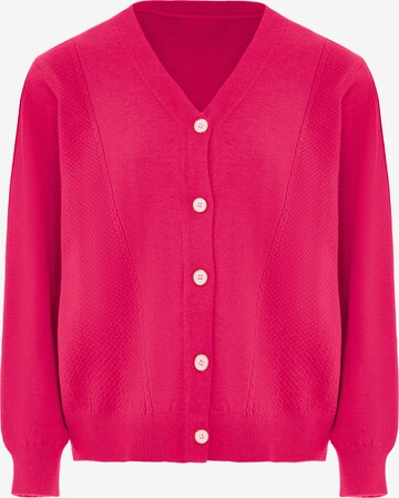SANIKA Knit Cardigan in Pink: front