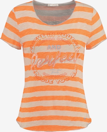 Key Largo Shirt 'WT LAGUNA NEW' in Oranje: voorkant