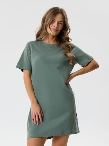 Robe TWO SOON en bleu : devant