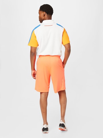 UNDER ARMOUR Loosefit Sportshorts in Orange