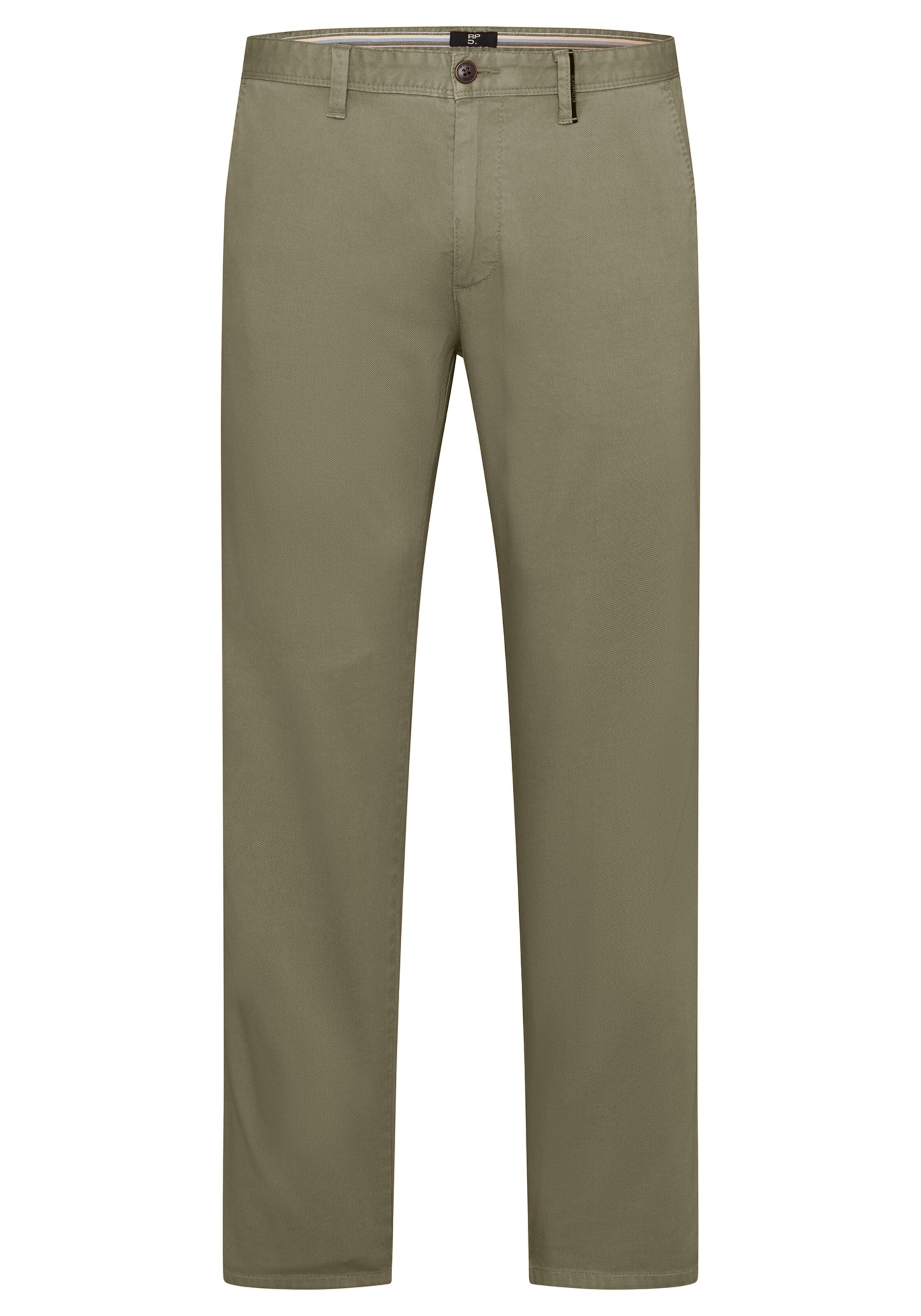 REDPOINT Regular Chinohose in Grün: Vorderseite