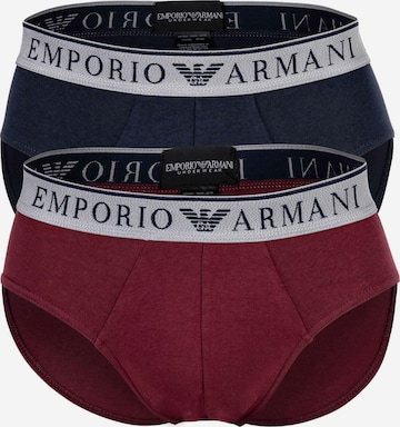 Emporio Armani Slip in Blauw: voorkant