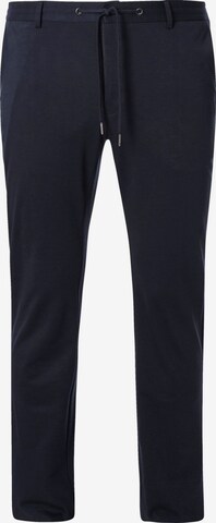 Charles Colby Regular Chino Pants 'Duke Bernard' in Blue: front