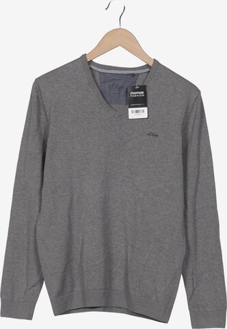 s.Oliver Pullover M in Grau: Vorderseite