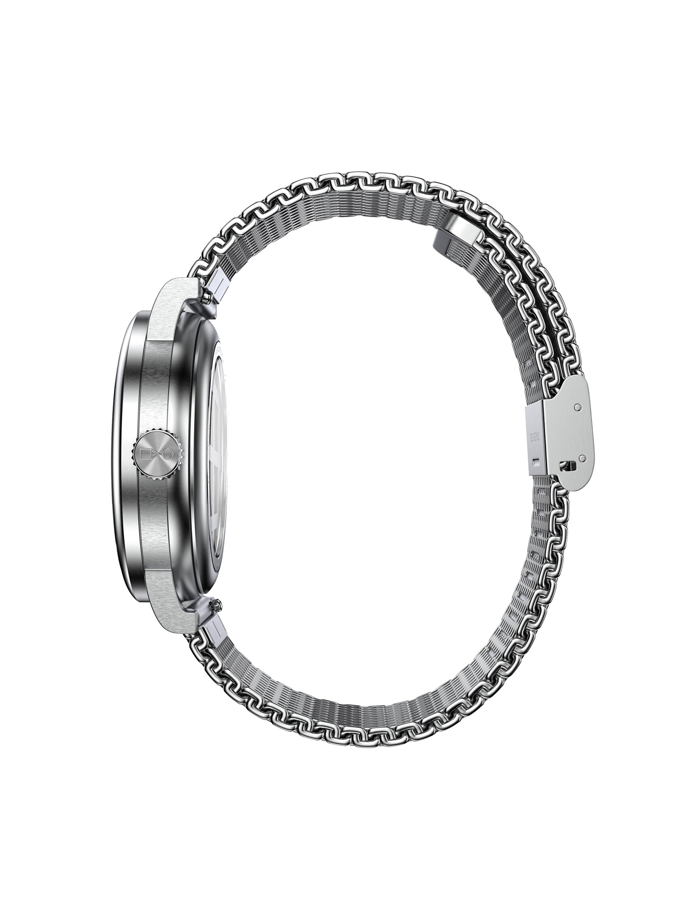WALTER GROPIUS Analog Watch 'ATRIUM' in Silver