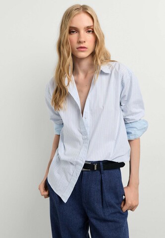 Chemisier 'Jade' Pepe Jeans en bleu : devant