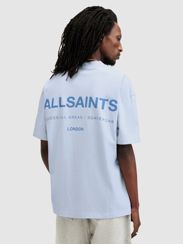 Maglietta 'ACCESS' di AllSaints in blu: frontale