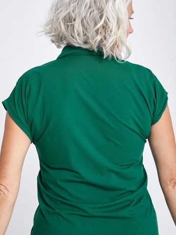 SPORTKIND Funktionsshirt 'Polo Shirt Loose-Fit'‌‌‌‌‌‌‌‌ in Grün