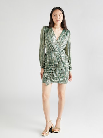 Robe de cocktail SWING en vert