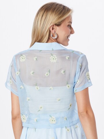 Daisy Street Blouse 'SADIE' in Blue