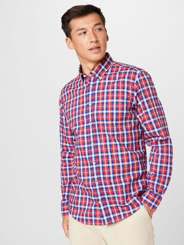 SEIDENSTICKER - Regular Fit Camisa em vermelho: frente