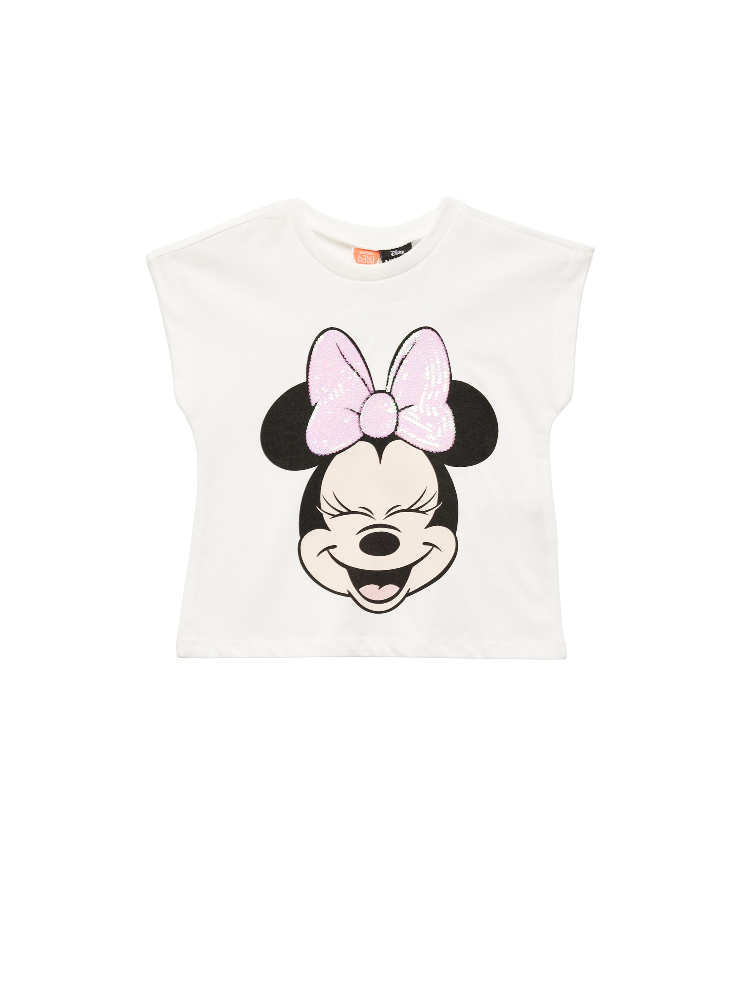 Koton Shirt 'Minnie-Mouse' in White: front