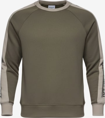 Ombre Sweatshirt 'OM-SSNZ-0200' in Groen: voorkant