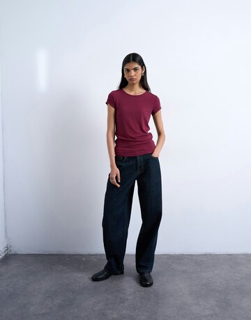 TOPSHOP Футболка 'PREMIUM' в Красный