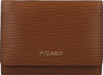 Porte-monnaies 'Calais 1' Picard en marron : devant