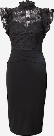 Lipsy Dress in Black: front