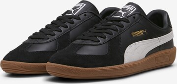 PUMA Σνίκερ χαμηλό 'Army Trainer' σε μαύρο