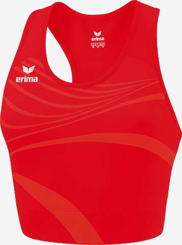 ERIMA Bustier Sporttop in Rot: Vorderseite