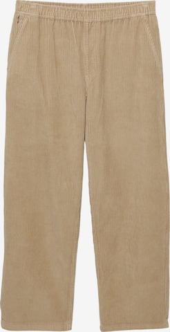 Pull&Bear Wide Leg Housut värissä beige: etupuoli