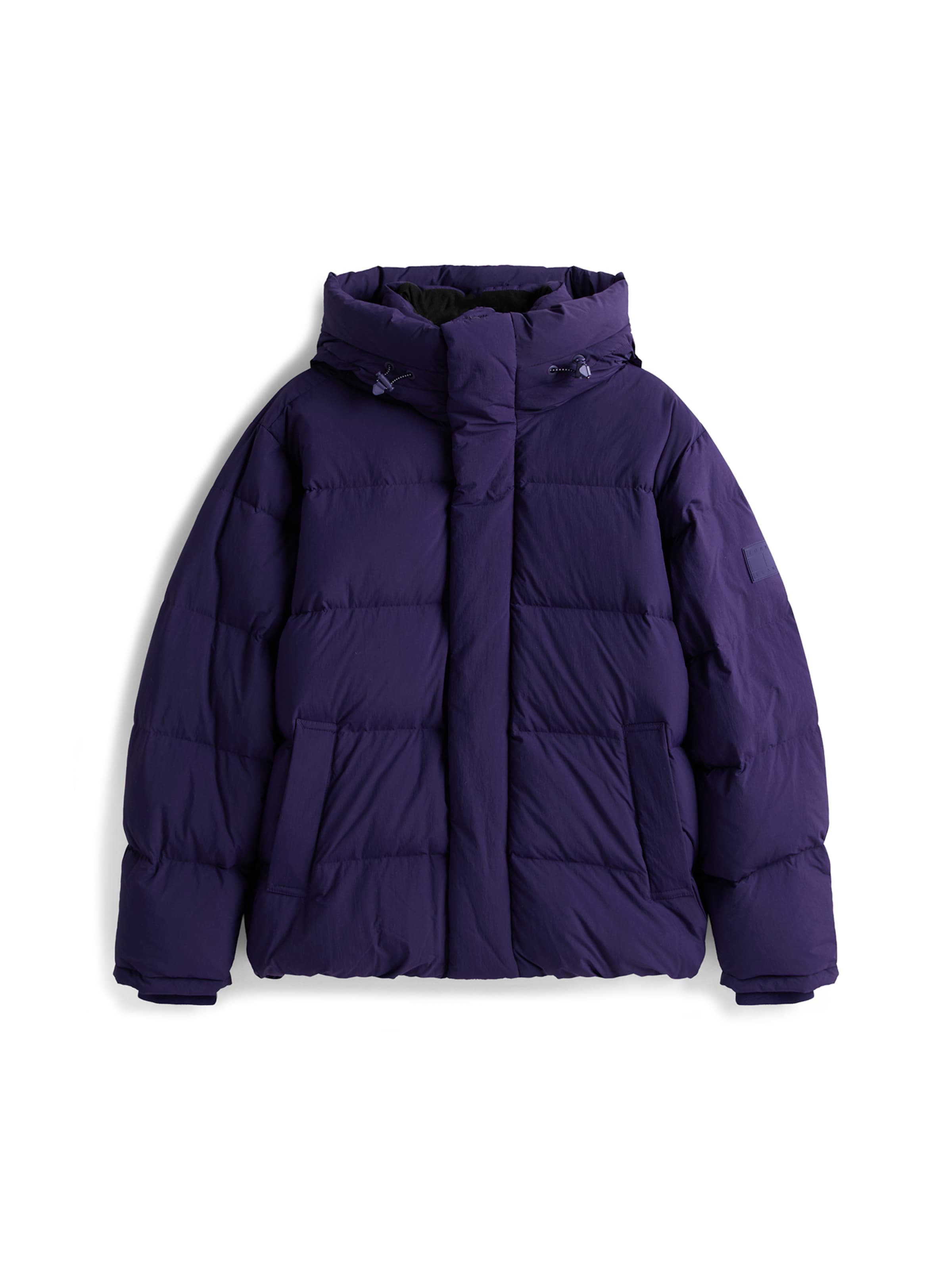Tommy Jeans Зимно яке в лилав: отпред