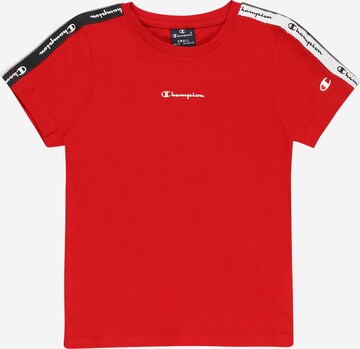 Champion Authentic Athletic Apparel Shirt in Red: front