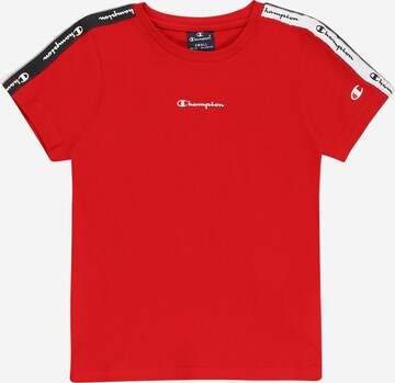 Tricou de la Champion Authentic Athletic Apparel pe roșu: față