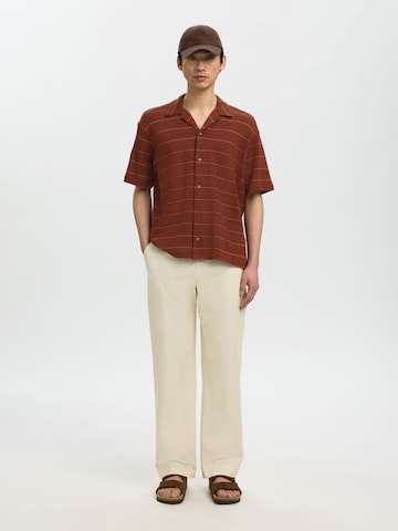 SELECTED Regular fit Overhemd in Rood