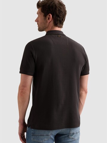 PME Legend Shirt 'Polo shirt in piqué with zipper closure' in Grijs