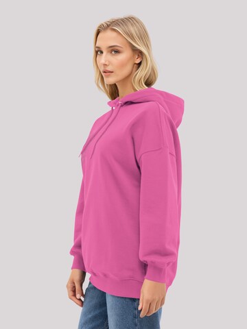 F4NT4STIC Sweatshirt 'Schmetterling Blumen bestickt' in Pink
