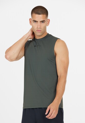 Virtus Performance Shirt 'Roger' in Green: front