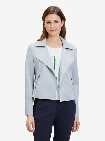 Cartoon Blazer in Blue: front