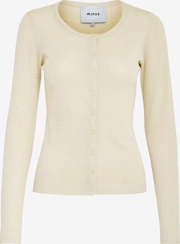 minus Knit Cardigan 'New Laura' in Beige: front
