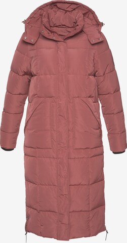 ALPENBLITZ Winter Coat in Pink: front