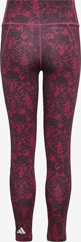 ADIDAS SPORTSWEAR Skinny Sportbroek in Roze