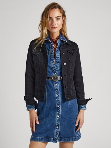 Pepe Jeans Übergangsjacke 'THRIFT' in Blau: Vorderseite
