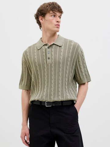 T-Shirt JACK & JONES en vert : devant