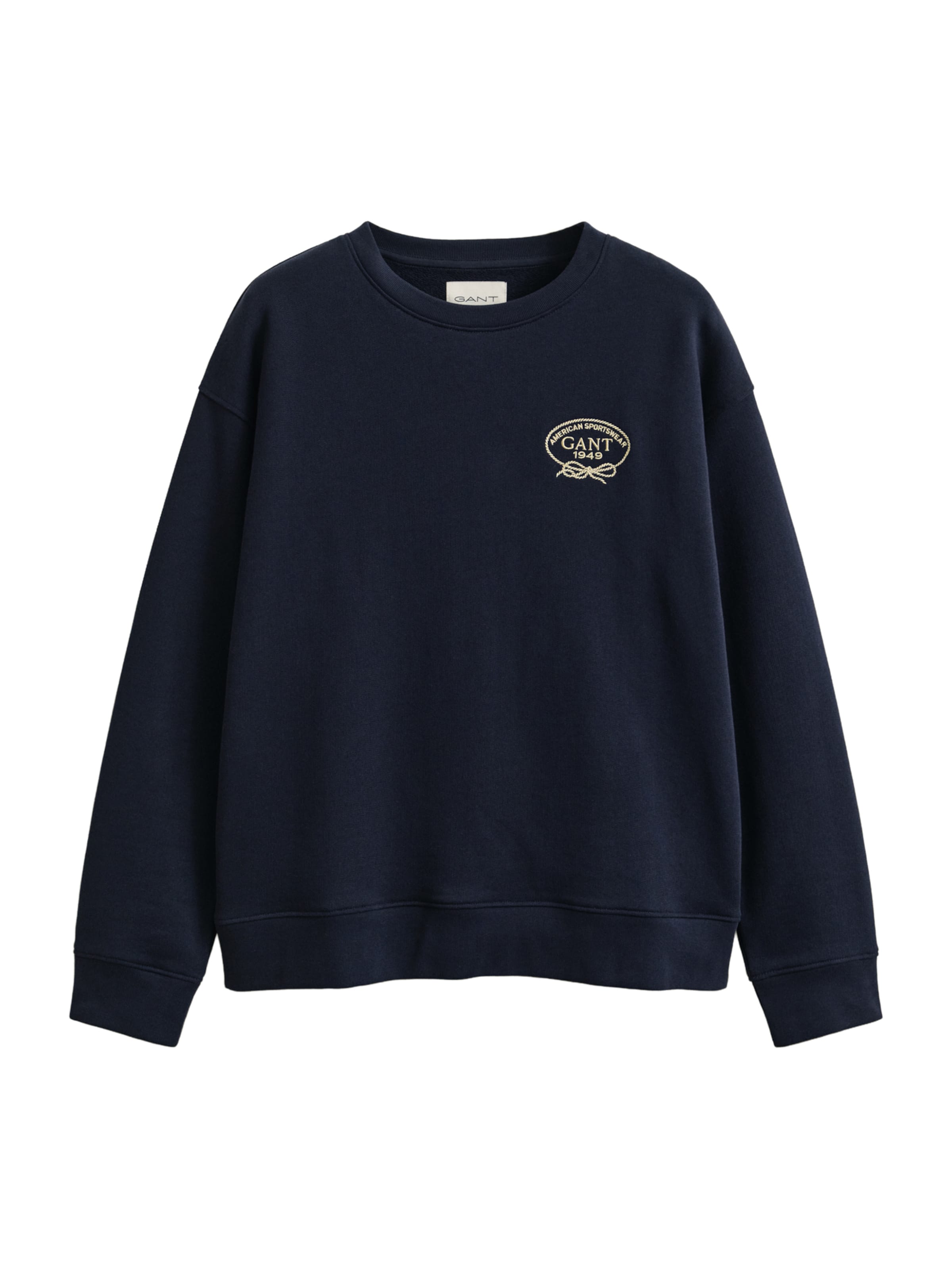 GANT Μπλούζα φούτερ σε μπλε: μπροστά