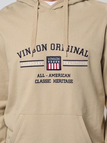 Pullover 'Mortimer' di VINSON in beige