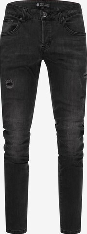 Peak Time Slim fit Jeans 'München' in Grey: front